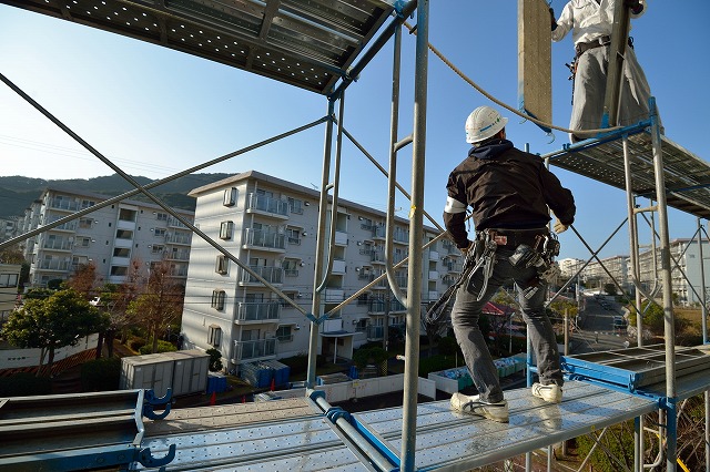 作業風景　株式会社　桝田建設